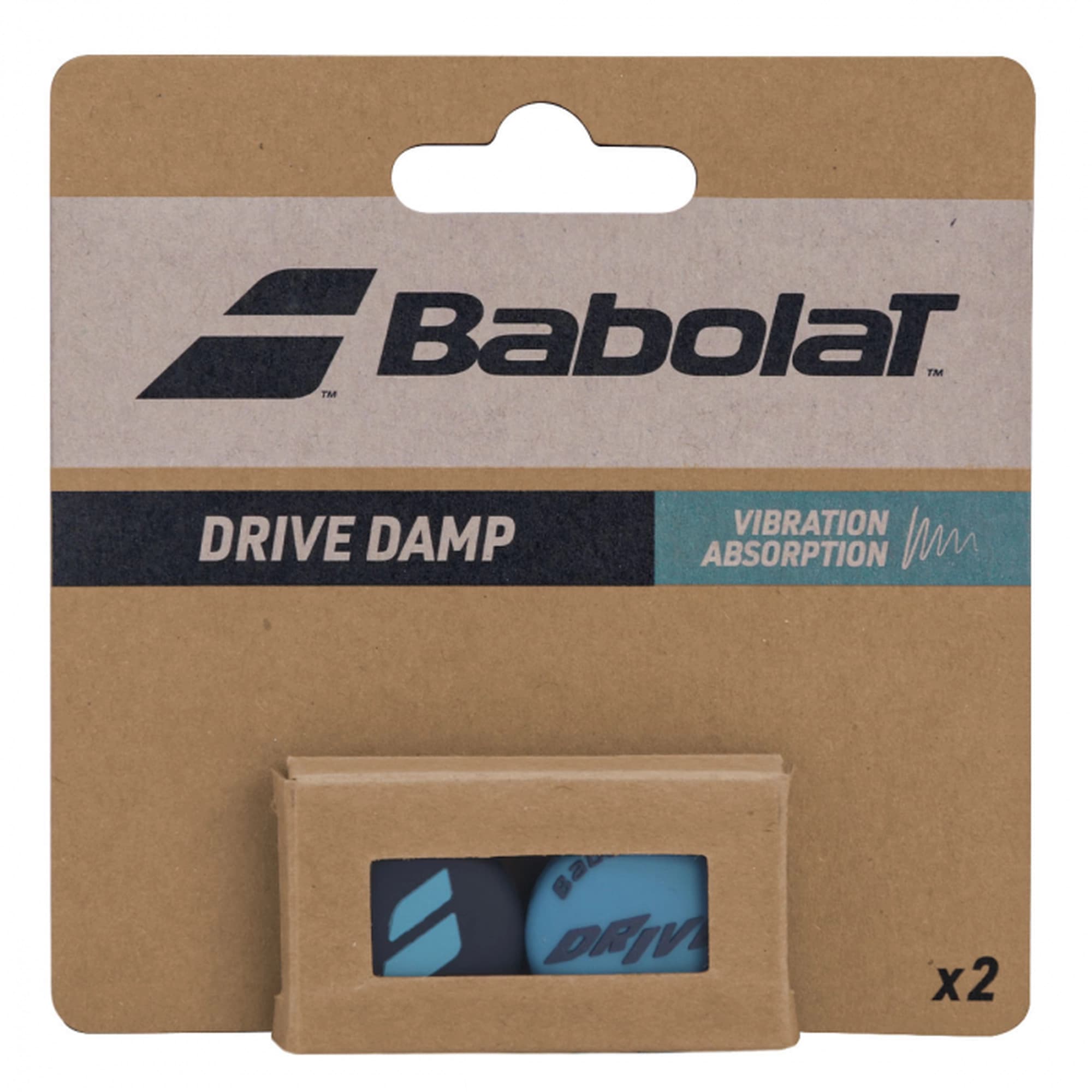 Antivibrador Babolat Pure Drive Dump Com 2 Unidades Azul