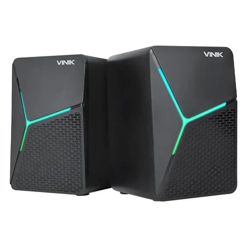 CAIXA DE SOM VINIK CONSTELATION GAMER 6W 2.0 LED RAINBOW - VSPKG6WCTL