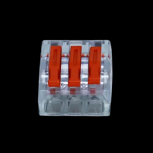 Conector de Emenda 3 Vias 4mm CMK-633