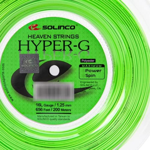 Corda Solinco Hyper-G 16L 1.25mm - Verde