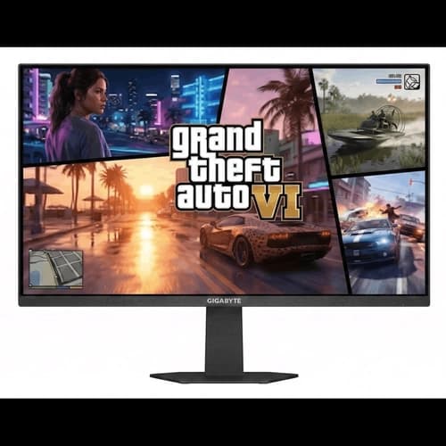 MONITOR 24,5" GIGABYTE 144HZ GAMER, GS25F14, FULL HD, IPS, 1MS, 120%SRGB, HDR10, HDMI/DP