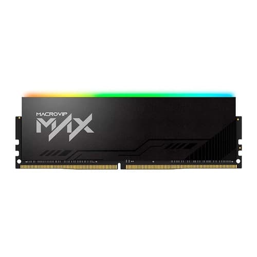 PENTE DE MEMORIA DDR4 16GB 3200MHZ MACROVIP BLACK *RGB* MAX MVX32N16/16R