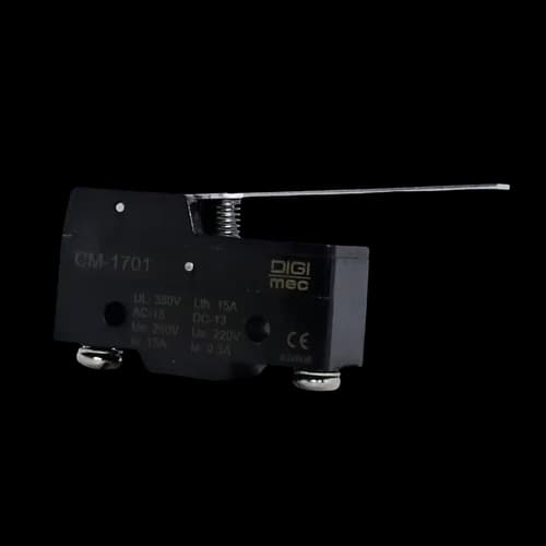 Micro Interruptor Baquelite Alavanca Longa CM-1701 Digimec