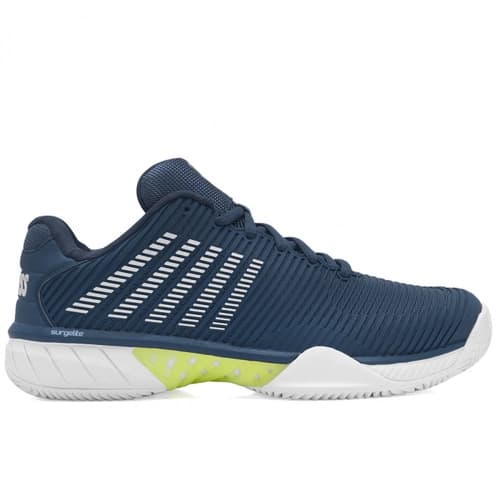 Tênis K-Swiss Hypercourt Express 2 - Clay - Saibro - Azul e Branco K-SWISS