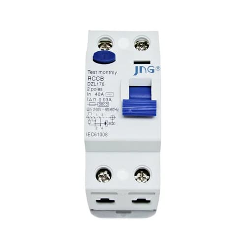 Interruptor Diferencial Bipolar 40A DZL176 2P 40A JNG