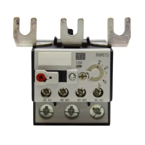 Relé de sobrecarga térmico para, contator, RW67-4D, escala: 50 - 63 Amp.