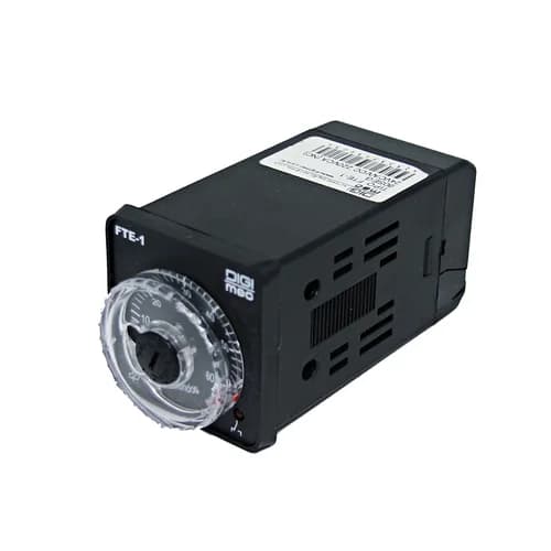 Temporizador 48x48mm Retardo na Energização FTE-1 Digimec