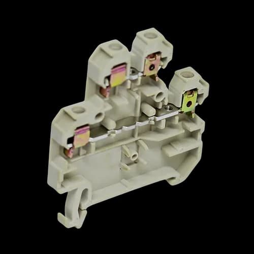 Conector de Passagem 4mm Duplo