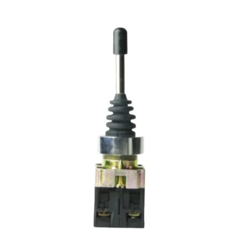 Manipulador metálico, 22mm, 2 posições com retorno, bloco de contato 2NA, HB2-PA22