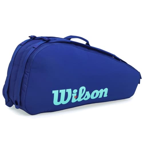 Raqueteira Wilson Ultra V5 Tour 6Pk Azul