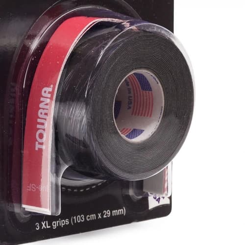 Overgrip Unique Tourna Mega Tac Preto com 03 Unidades