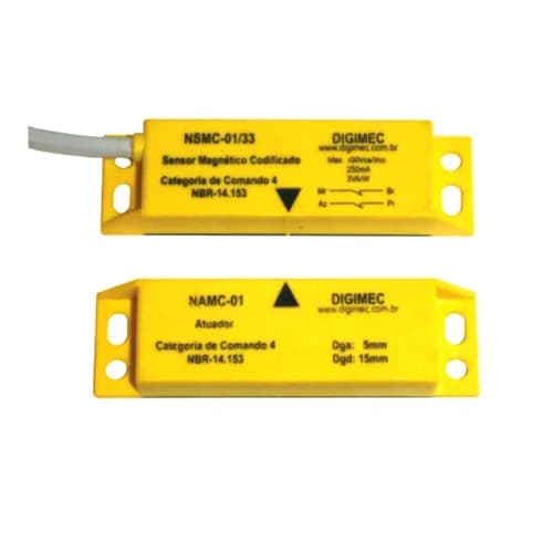 Sensor Magnético NR12 NAMC-01/NSMC-01/33 Digimec