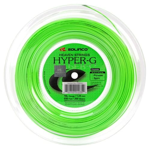 Corda Solinco Hyper-G 16L 1.25mm - Verde