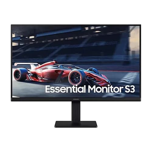 MONITOR 27" SAMSUNG GAMER ESSENTIAL S3 27", FHD, 100HZ, 5MS, IPS, HDMI E VGA, PRETO - LS27D300GALMZD
