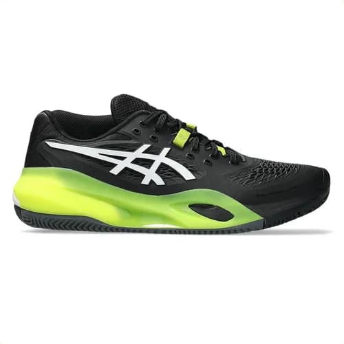Tênis Asics Gel Resolution X Clay Masculino Preto e Verde