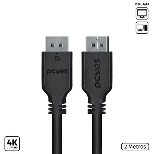 CABO DISPLAYPORT MACHO 2 METROS - PDPM-2