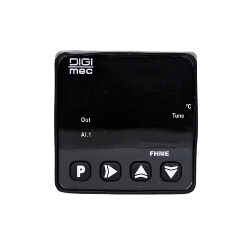 Controlador de Temperatura 48x48mm FHME-124 Digimec