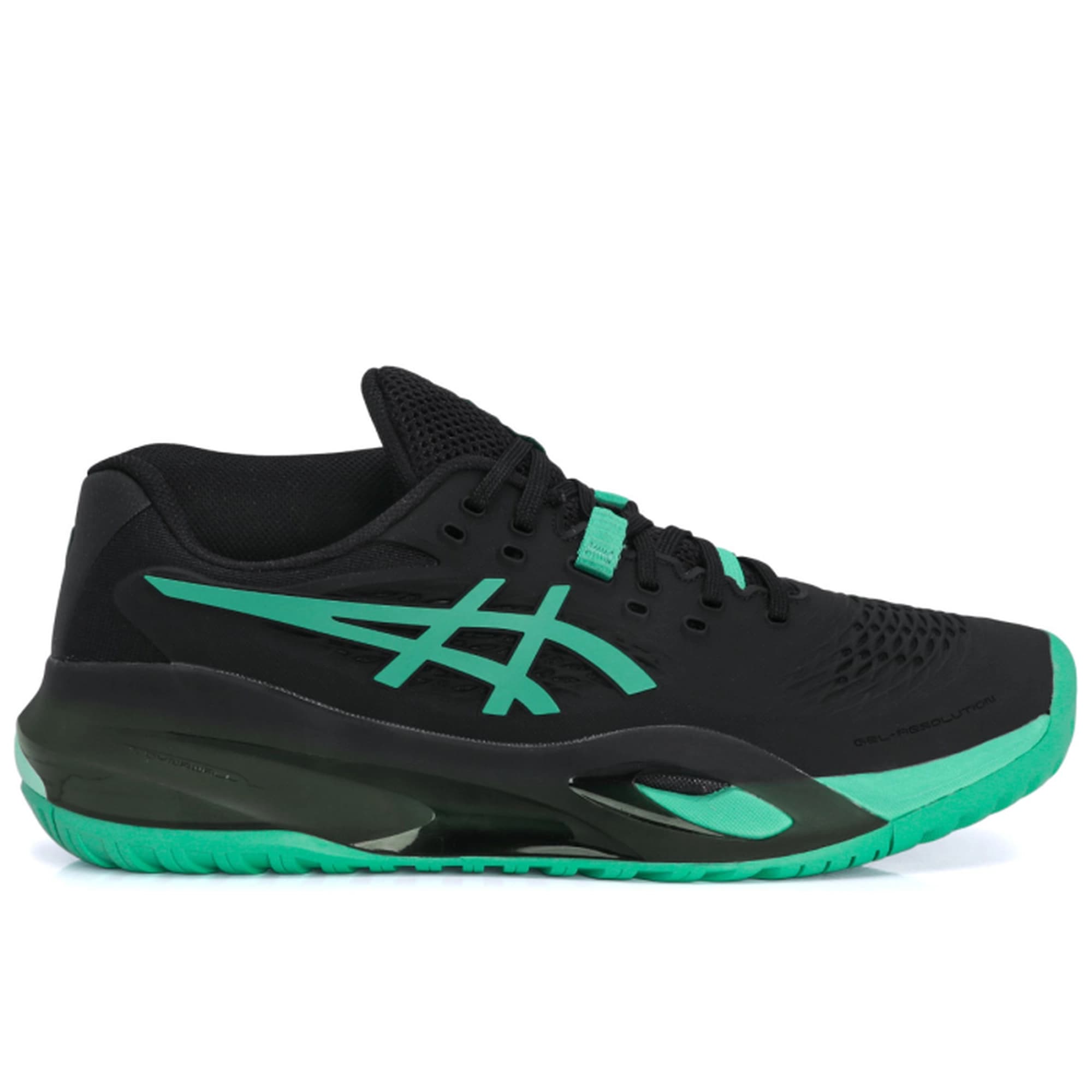 Tênis Asics Gel Resolution X - All Court Preto e Verde