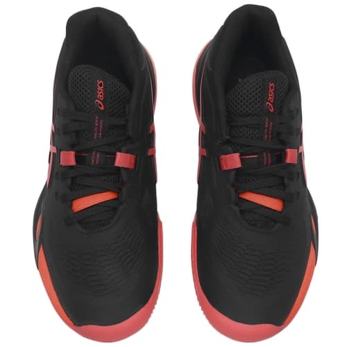 Tênis Asics Gel Resolution X Clay - Saibro - Preto e Coral