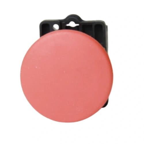 Botão de comando plástico 22mm vermelho 1NF HB2-EC42