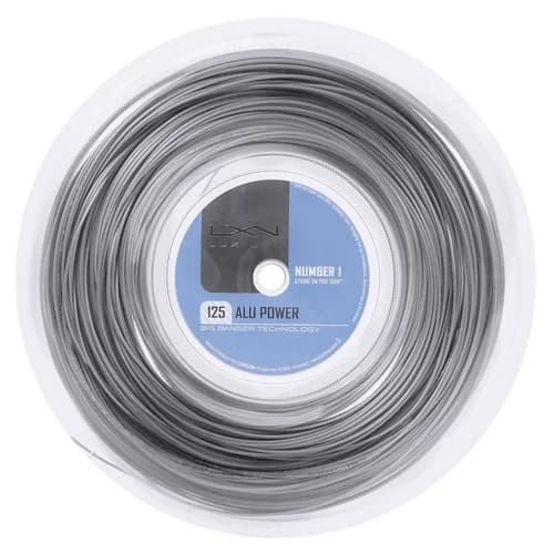 Corda Luxilon Alu Power 16L 1.25mm Prata Rolo com 220 metros