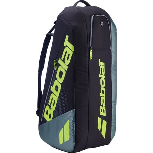 Raqueteira Babolat Pure Aero RH X6 Gen 11 – Preta, Verde e Amarela