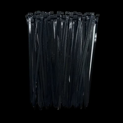 Abraçadeira em Nylon 200x4,8mm Preta Ref. 13601 T50R Embalagem c/100 pçs.