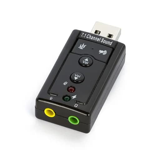 ADAPTADOR USB DE AUDIO 7.1