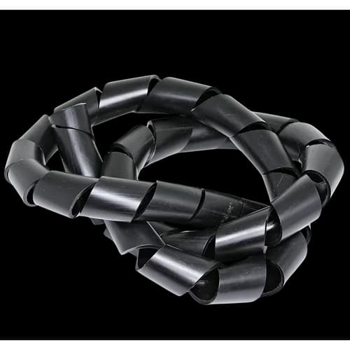 Tubo Espiral 3/4 Pol. Preto (Mt.)