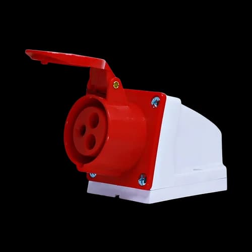 Tomada de Sobrepor 2P+T 16Amp. 380V MGI-113-9