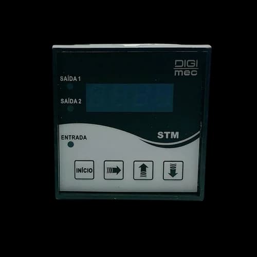 Temporizador Multifunção 72x72mm STM Digimec