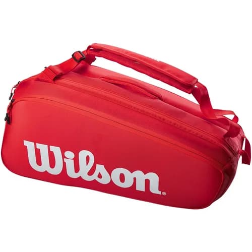 Raqueteira Wilson Esp Tour 9R Vermelho