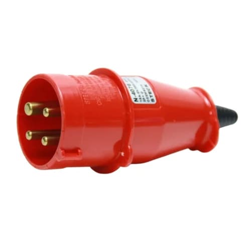 Plugue, 16A, 4P, 380/440V, N-4076 STECK