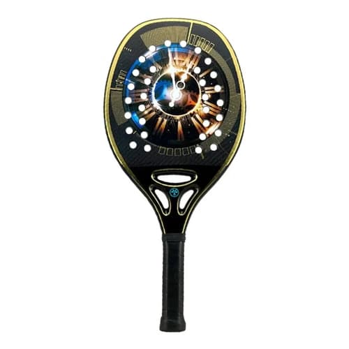 Raquete de Beach Tennis Turquoise Revolution Time Blue – Carbono 3K