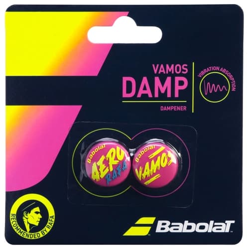 Antivibrador Babolat Rafa Vamos Damp com 02 Unidades Roxo