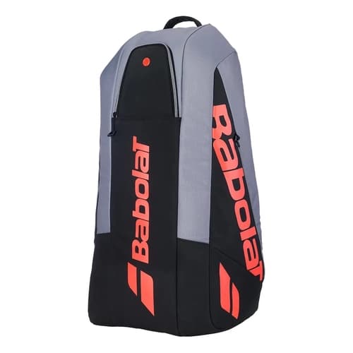 Raqueteira Babolat Pure Strike RH6 X6 – Cinza, Laranja e Preto