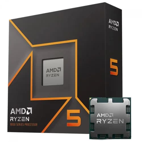 PROCESSADOR AMD RYZEN 5 9600X (5.4GHz Turbo), 6-CORES 12-THREADS, AM5, SEM COOLER, 100-100001405WOF