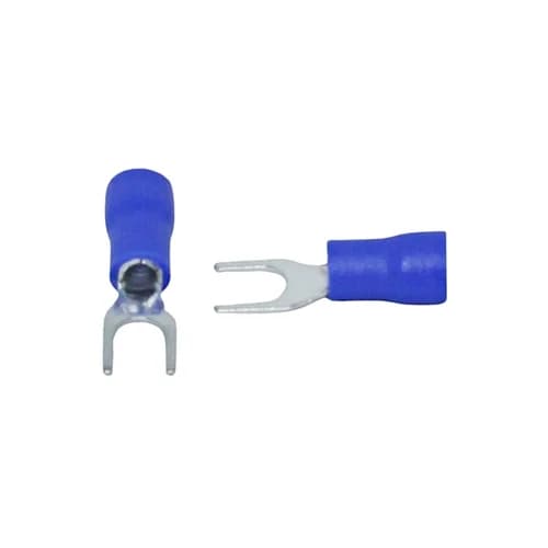 Terminal Forquilha (Garfo) 1,5-2,5mm M4 C/100 Pçs. RF2756