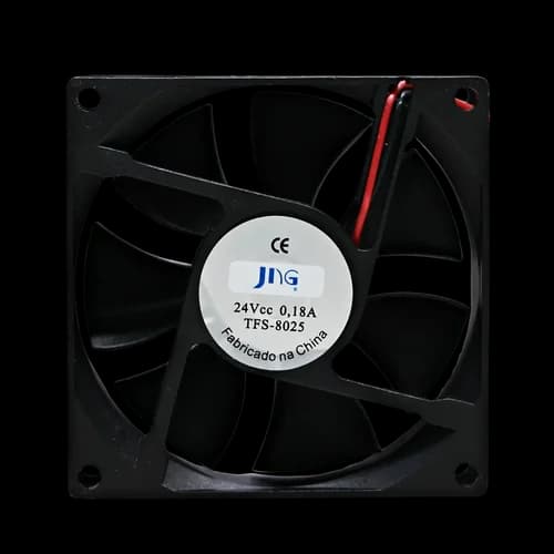 Microventilador 80x80mm 24Vcc
