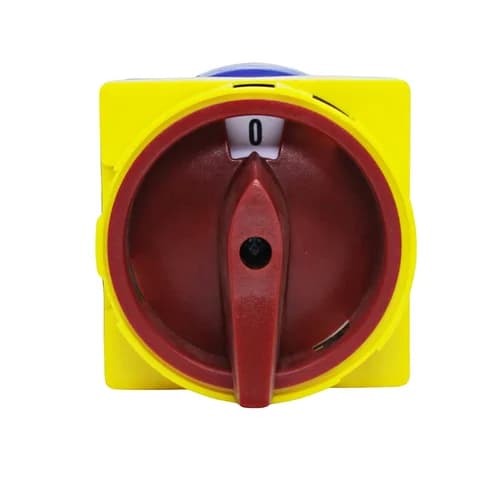 Chave Rotativa 72x72mm Liga/Desliga Fixação Topo 63Amp. LW26GS-63/04
