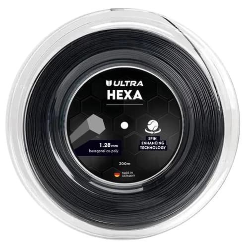 Corda Ultra Hexa 1.28mm - Preta