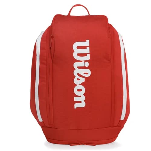 Mochila Wilson Super Tour Wilson Vermelha e Branca