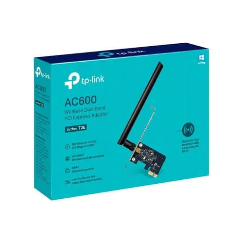PLACA DE REDE PCI-E WIR AC600 TP-LINK DUAL BAND ARCHER T2E