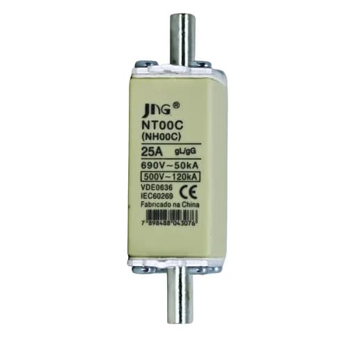 Fusível Retardado NH00C 25 Amp.