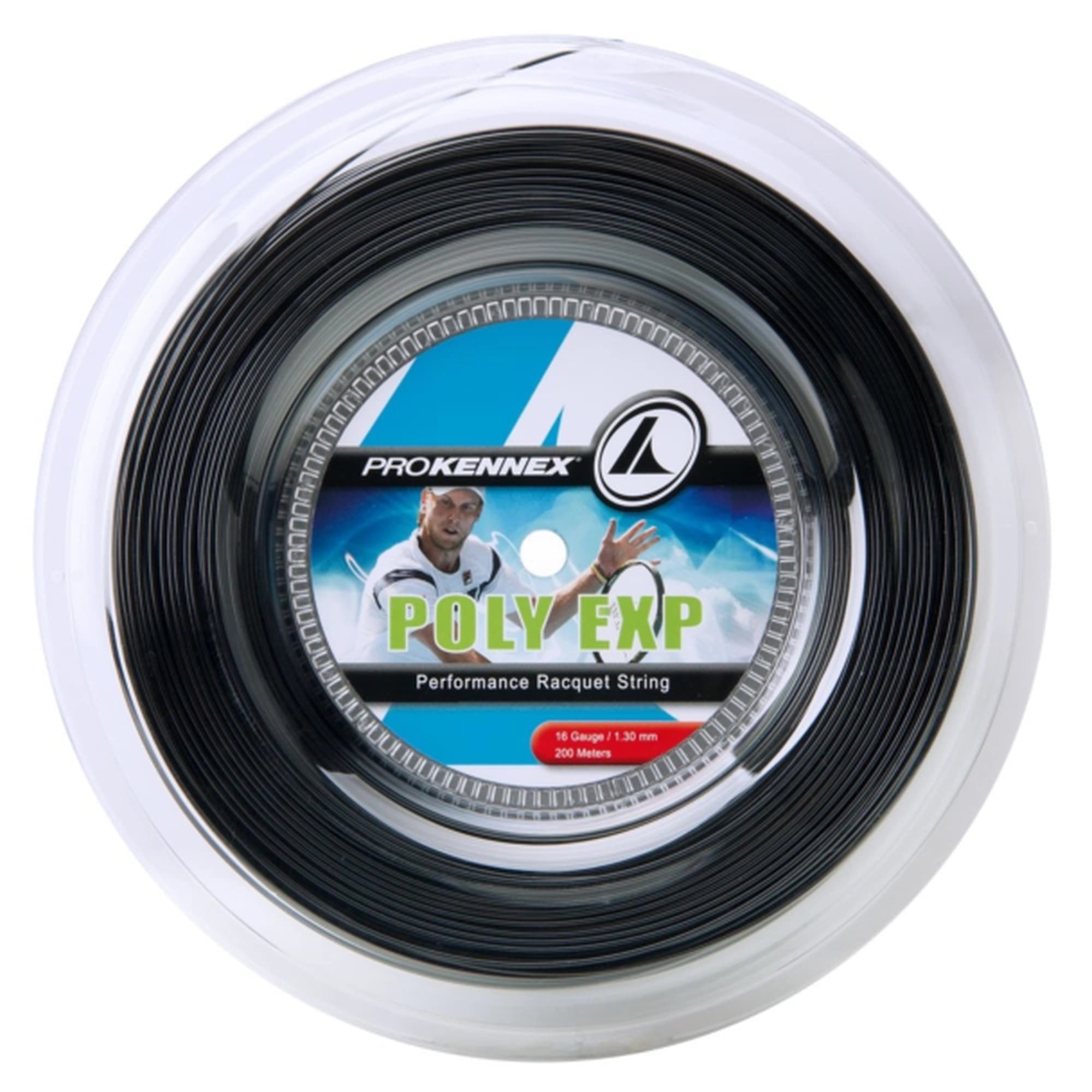 Passada de Corda Prokennex Poly Exp 16L 1.30mm - Preta