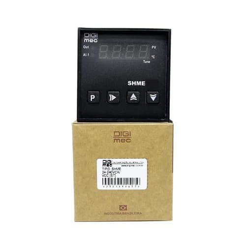 Controlador de Temperatura 72X72mm SHME-214 Digimec