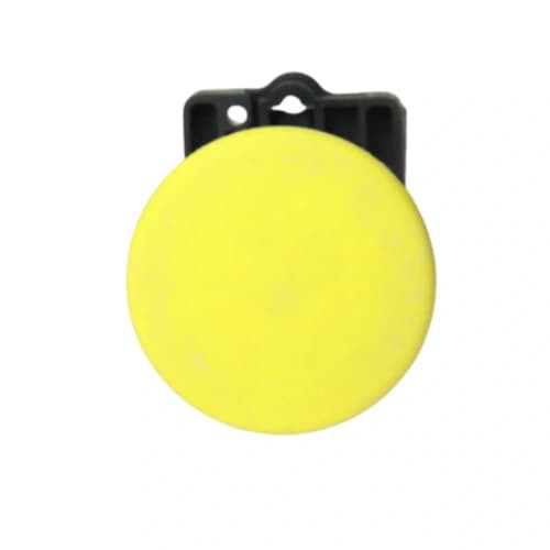 Botão de comando plástico 22mm amarelo 1NA HB2-EC51