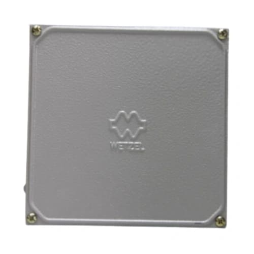 Caixa de passagem em alumínio 143x143x97 CP-151510 Wetzel