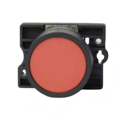 Botão de comando plástico 22mm vermelho 1 NF HB2-EA42