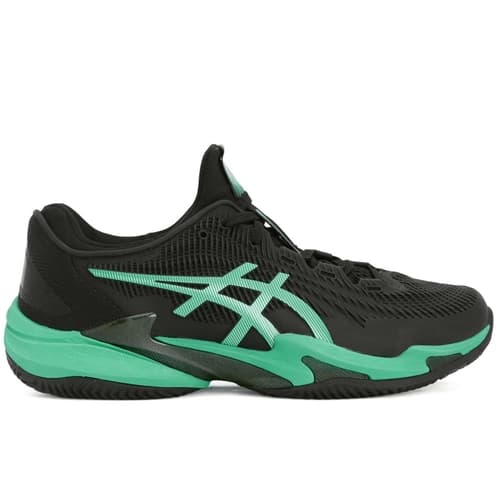 Tênis Asics Court FF 3 - Clay - Preto e Verde